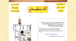 Desktop Screenshot of mondamo.de